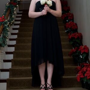 David’s Bridal High-Low Dress